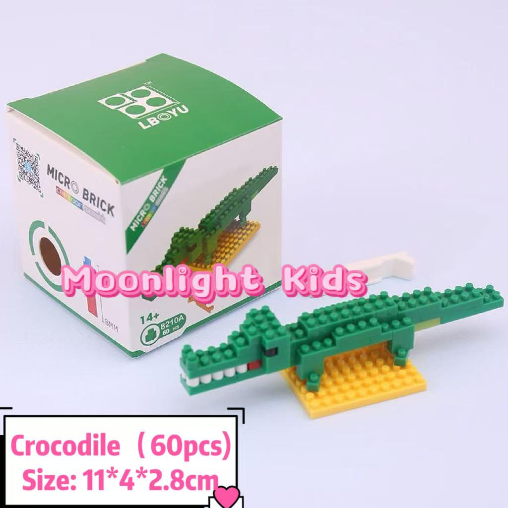 Moonlight Kids Educational Building Blocks โ Mini Animal Creative Toys for Classroom Gifts & Student Prizes