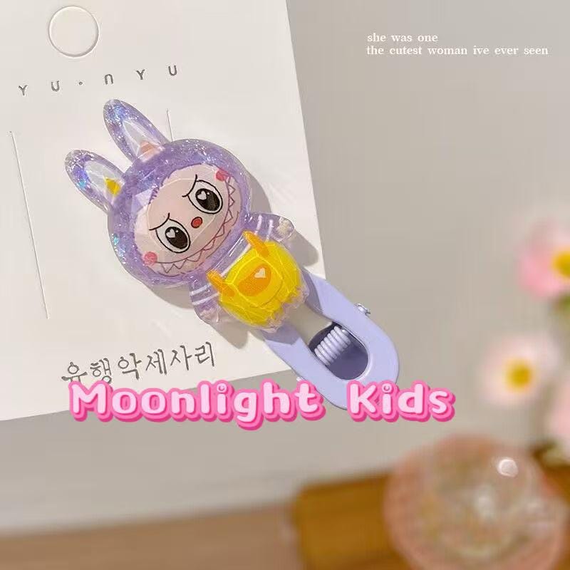 Cute Cartoon Rabbit Hair Clips for Girls | Colorful Acrylic Barrettes | Kids Bangs Side Hairpins | Kawaii Accessories Gift